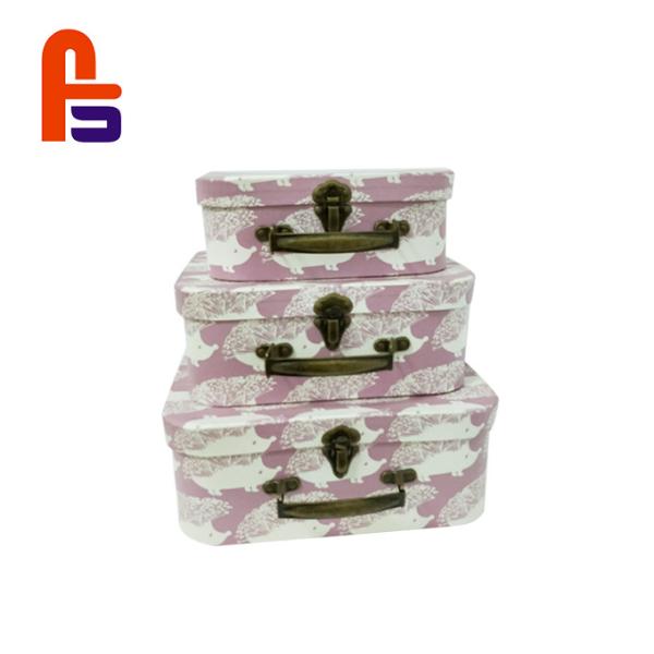 Custom CMYK Sturdy With Lids Screen Printing Cardboard Gift Boxes