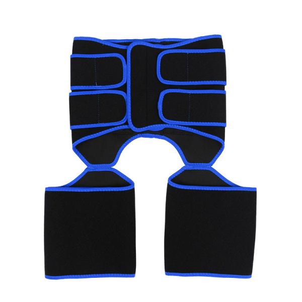 NANBIN OEM Plus Size Thigh Trimmers Blue Velcro Double Belt