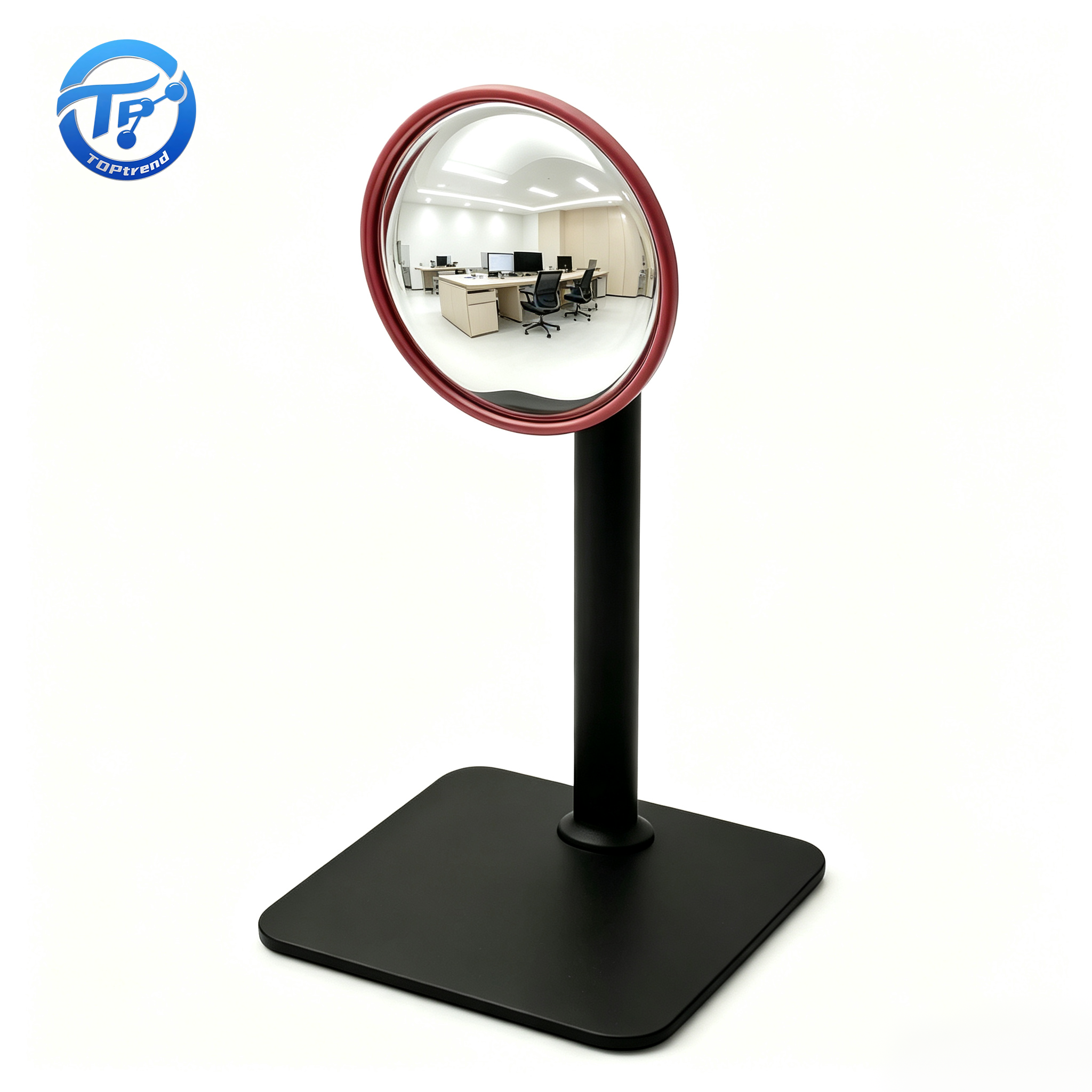 Anti Peek Acrylic Convex Mirror Desk Security Mirror Computer Monitor For Workplace
