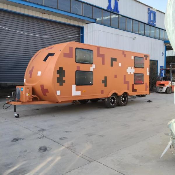 Campeur indépendant d'Off Road de remorque de campeur de la suspension 4wd avec