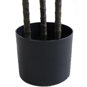 1.3m Potted Oak Tree Bonsai Faux House Plants For Home Decor Artificial Rubber Ficus Greenery Home Sets