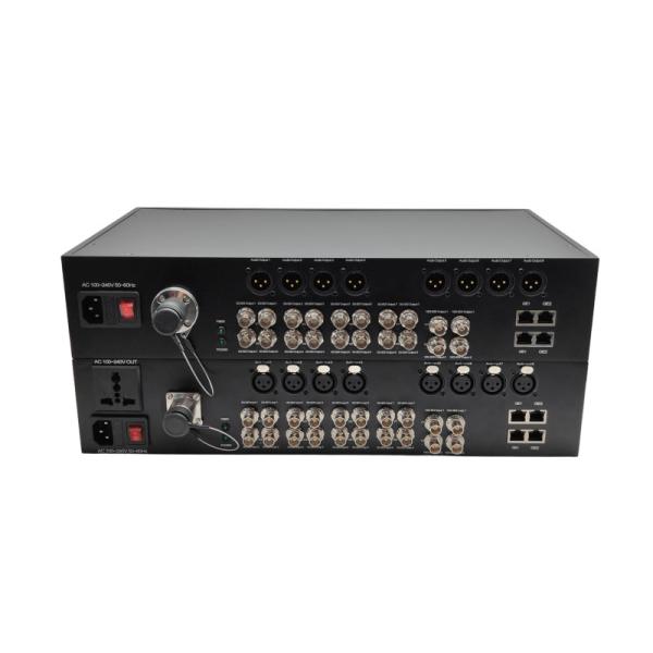 Customized Multi-functional SMPTE Hybrid Video/ Audio/ Ethernet Transmission Equipment Over Optical Fiber
