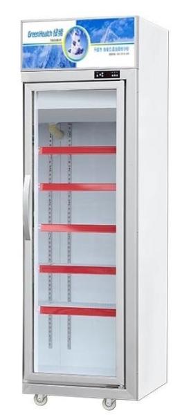 -18 ~ -22 ℃ Commercial Double Glass Door Freezer For Supermarket