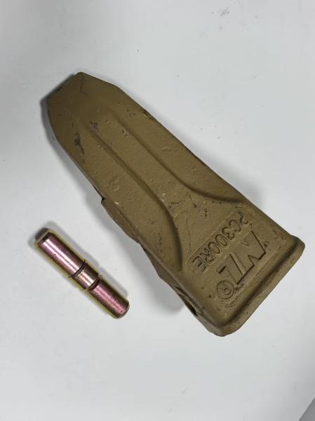 207-70-14151 Digger Bucket Teeth Casting Bucket Teeth And Adapter Yellow With Pin 09244-02516