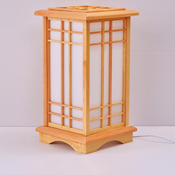 Modern wood Floor Lamp Washitsu Tatami Decor Window Pane Lamp Restaurant Living Room japanese lamp（WH-WFL-01)