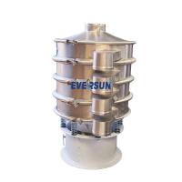 Máquina de filtro de pó industrial versátil Vibro Filtro para separação de resíduos sólidos