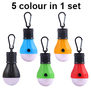 Tent Lamp Portable LED Tent Light Clip Hook Hurricane Emergency Lights LED Camping Bulb Camping Tent Lante