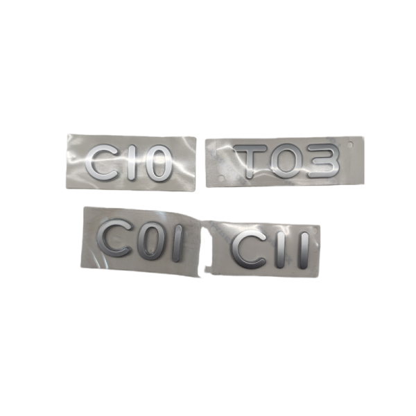 New Arrival Auto Body Parts Word Logo Cover for Leapmotor C11 C01 T03 Electric Vehicle Car Rear Logo Components
