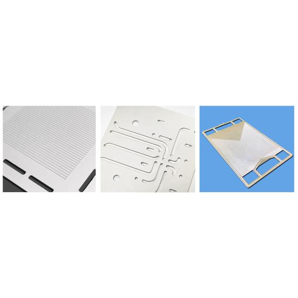 Precision Micro-Channel Titanium Etching Bipolar Plate 0.05mm to 3mm Thickness Customization