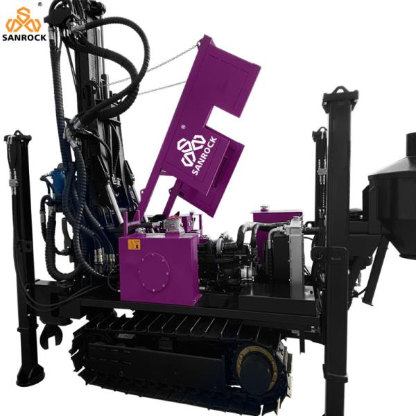 Core Drilling Rig Equipment Rotary Torque 6000N. M Hydraulic Reverse Circulation Drilling Rig Machine