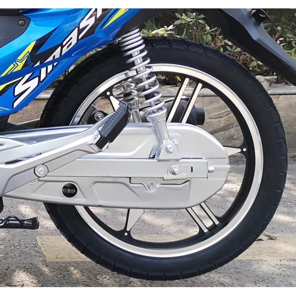 White Color Adult Dirt Bike Single Cylinder Engine Type Petro Fuel