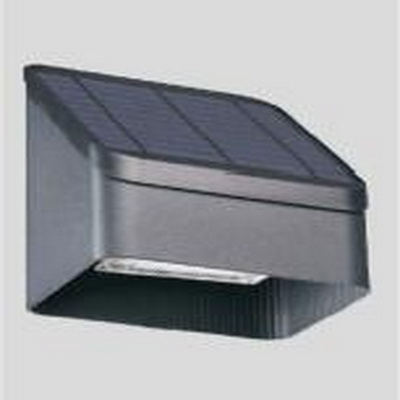 Aluminium Solar Garden Wall Lights , Solar Powered Outside Wall Lights IP65