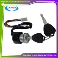 Electric Sightseeing Patrol Car Marshell 4-Wire Key Start Switch Parts