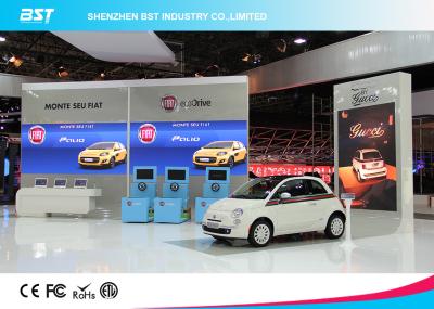 A propaganda interna alta do brilho P7.62 SMD3528 conduziu a tela de exposição para a feira automóvel