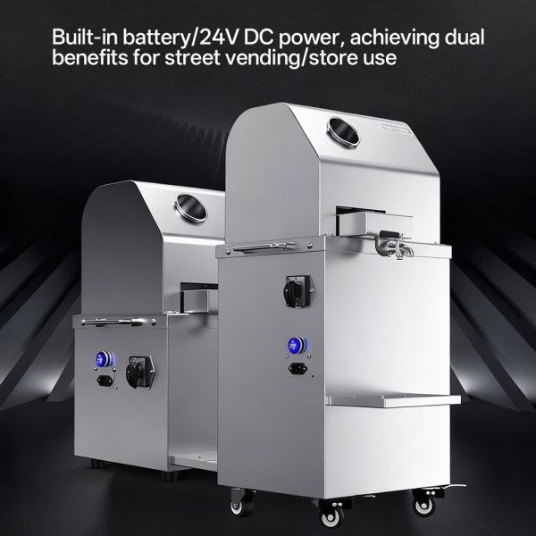 Custom-made High-Quality Commercial Sugarcane Juicer (with Engine) 304 Stainless Steel Construction High Efficiency & Energy Saving Ideal for High-Traffic Juice Bars