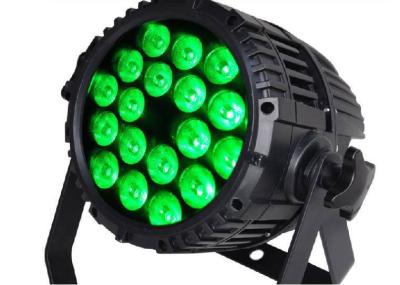 18*10W RGBW 4in1 LED Stage Par Lights LED Rainbow Effect With Flicker Free