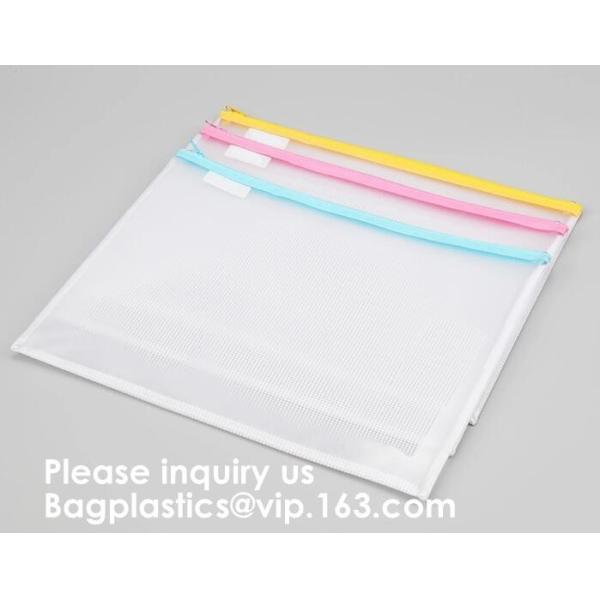 Mesh Bag/Zipper /Mesh Pouch/File,Promotional Plastic Mesh Clear File Bag With Zipper,Jewellery Gift Clear Mesh Pouch