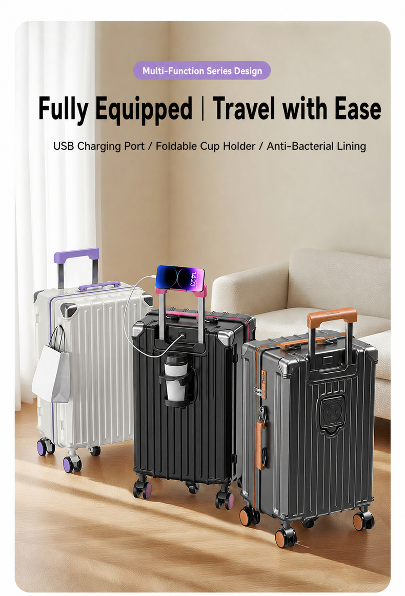 20 Inch Luggage with TSA Lock