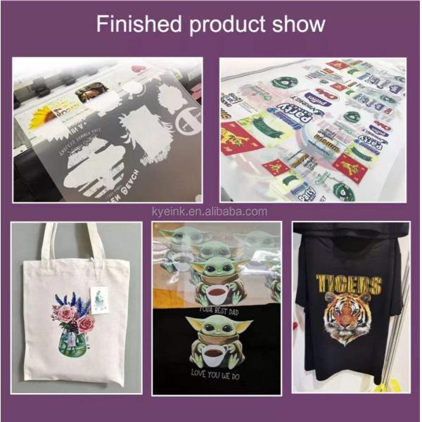 Белые чернила ДТФ передачи тепла на водной основе для принтера И3200 Л1800 Дтф