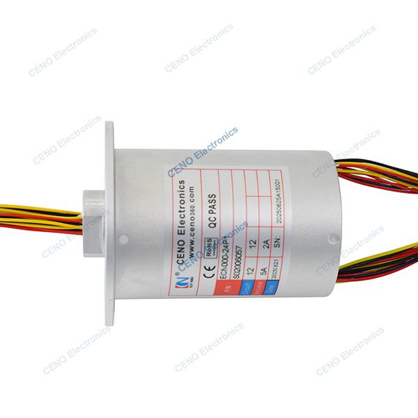 24 circuits Electric Power and Signal Slip Ring for Industrial System