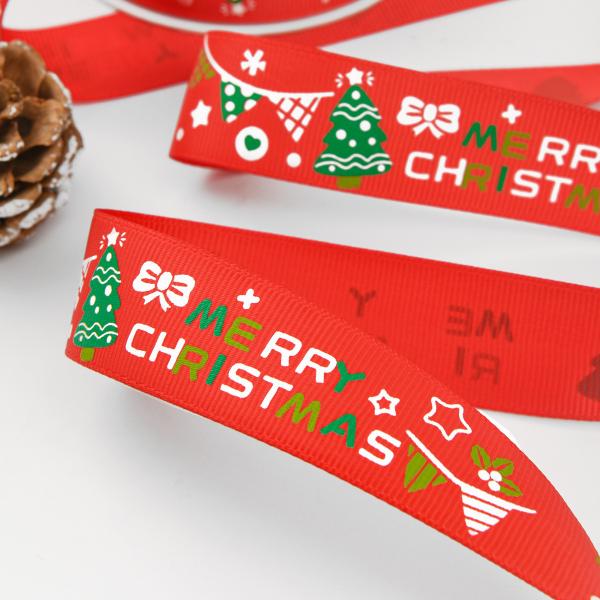 2 cm 2,5 cm fitas de Natal impressas ISO14001