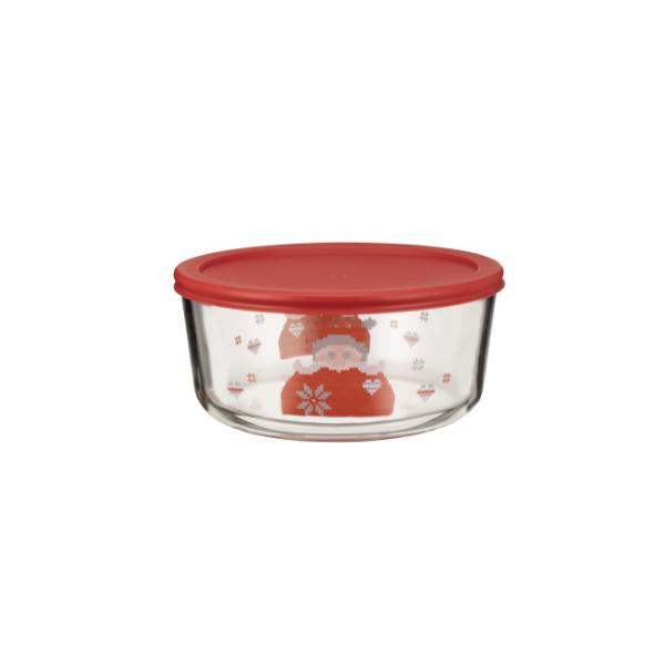Freezer Safe Customized Food Storage Containers With Christmas Design