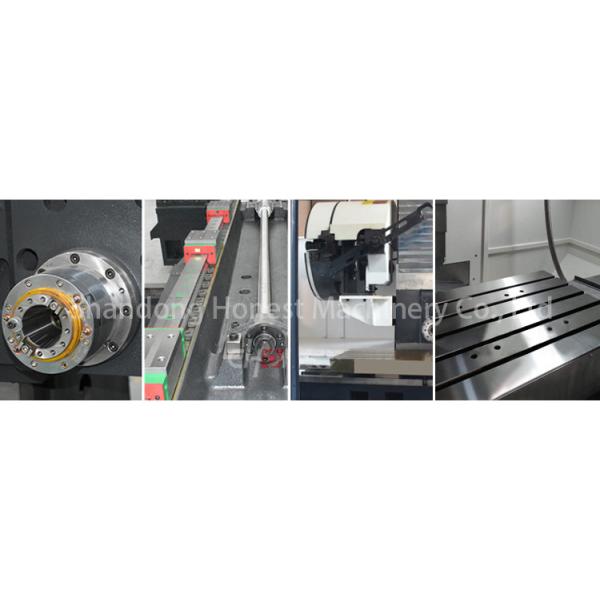 Филировальная машина cnc подвергая механической обработке центра vmc650 высокого рельса вырезывания ригидности тяжелого трудного вертикальная
