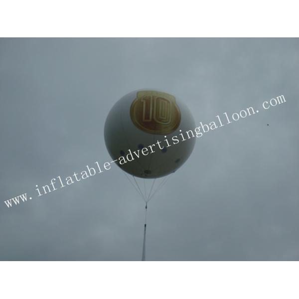 0.18mm Fireproof PVC Advertising Helium Balloon with Digital Printing of Celebration