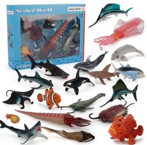 OEM factory custom Simulation Sea Life Animals Model Kit Action Figures