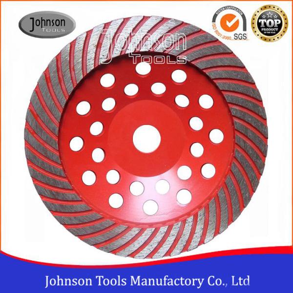 Tipo roda do turbocompressor de moedura de 125mm, rodas de moedura de superfície para o granito duro