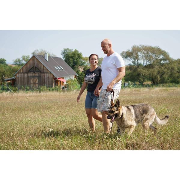 Тренажер собаки Хандмаде 6ФТ кожаного поводка собаки профессиональный