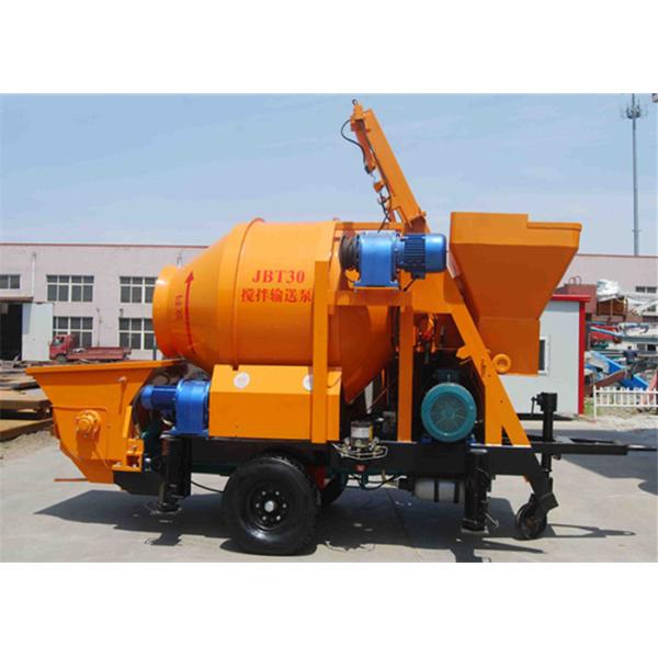 350 L 30CBM Per Hour Truck Mixer Hydraulic Concrete Pump For Engineering Construction