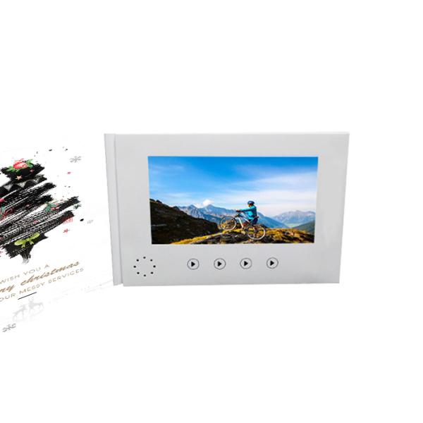 Holiday Decoration Digital Lcd Video Brochure Paper Card Advertising Promotion