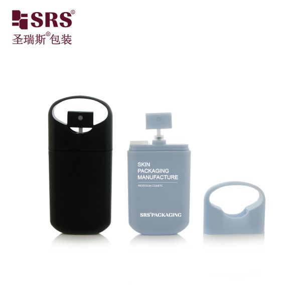 PWU007-C 20ml 30ml Black Blue Grey Custom Color Plastic PP Sprayer With Fine Mist For Hand sanitizer