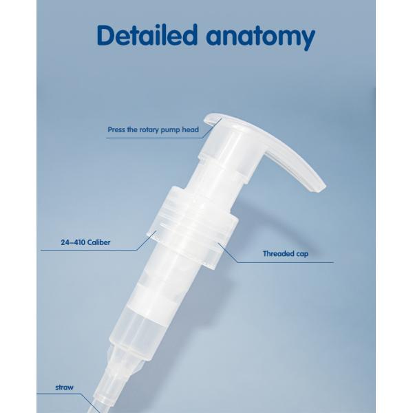 2cc Моно все пластиковые лосьоны насос для упаковки для ухода за кожей / лосьоны / упаковки для медицинской помощи UKAP07