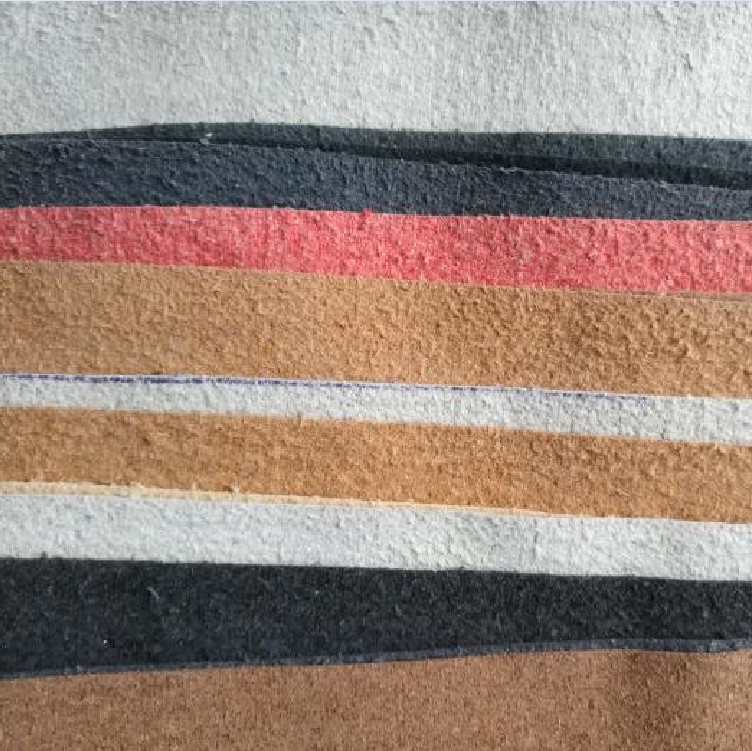 Good Quality Direct Trendy Excellent Polyurethane Knitted Braided Synthetic Leather Fabric for Shoe