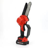 Mini motosierra inalámbrica pequeña de 6 pulgadas, eléctrica, recargable, con motor sin escobillas, portátil