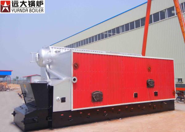 4000Kg Solid Pellet Sawdust Fired Boilers , Low Pressure Steam Boiler