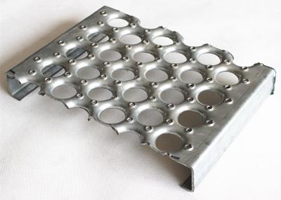 Grating do suporte do aperto do revestimento da indústria, tipo perfurado Grating de O da segurança do metal