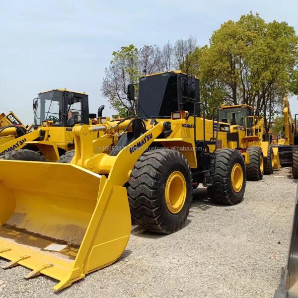Used Komatsu WA 380 Loader in Japan with Original Hydraulic Pump and Great Performance