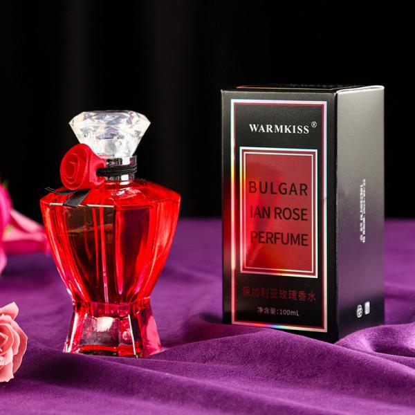 Regular Size Rose Brick Perfume Spray 100ml Lasting Eau de Toilette for Her Gift