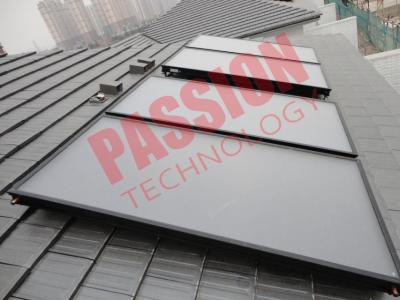 Coletor solar de placa lisa do elevado desempenho com apoio da liga de alumínio