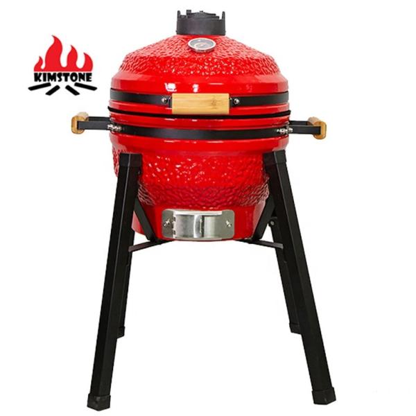 Kimstone Outdoor Ceramic Charcoal Commercial Bbq Grill Spit Rotisserie  Grill Home and Garden BBQ