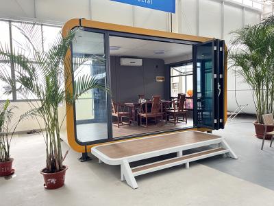 Capsule préfabriquée personnalisée Apple Cabin House Minimaliste