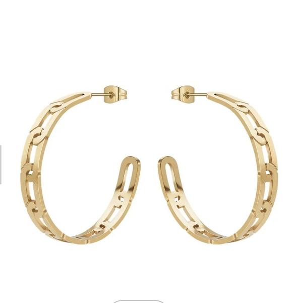 14K Gold Plated Thick Hoop Earrings Pack Chunky Hoops Set Hypoallergenic Small Hoop Jewelry