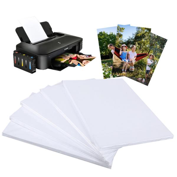 Waterproof 260gsm Glossy RC Photo Paper A4/A3/4R/8.5*11 For Inkjet Printing