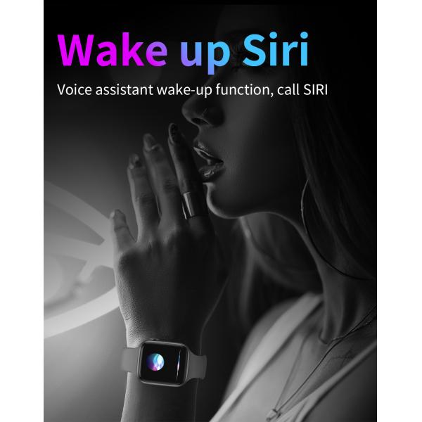 2021 AW9 умный экран дозора 1.75IPS 280 обнаружение температуры тела звонка батареи BLE mah умное