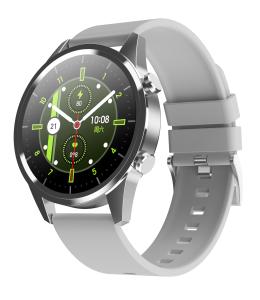 RoHS Round Face Fitness Tracker , 200mAh Blood Pressure Monitoring Watch