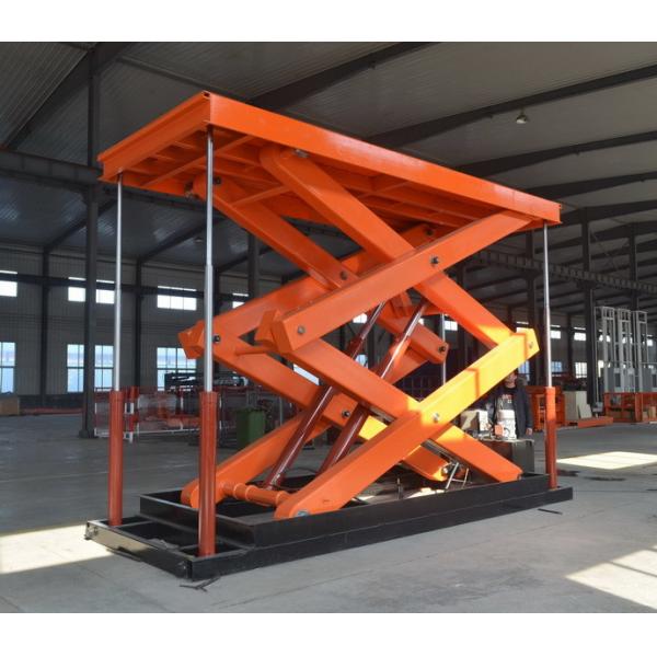 Customizable Stationary Hydraulic Scissor Lift for Heavy Duty and Customizable Cargo Handling