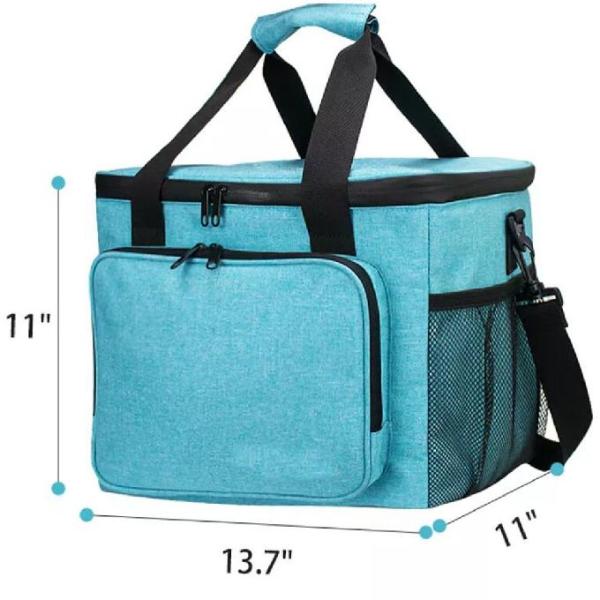 Охладитель большой емкости изолированный пикником кладет Tote в мешки PEVA термальный охлаждая